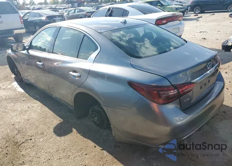 2018 Infiniti Q50 Luxe from USA, damaged, VIN JN1EV7ARXJM444707